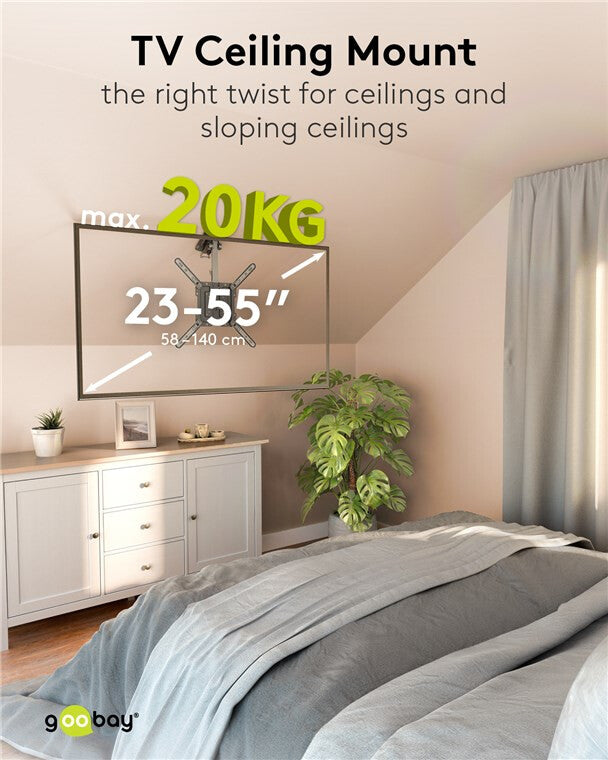 Goobay 70824 TV mount/stand 139.7 cm (55")