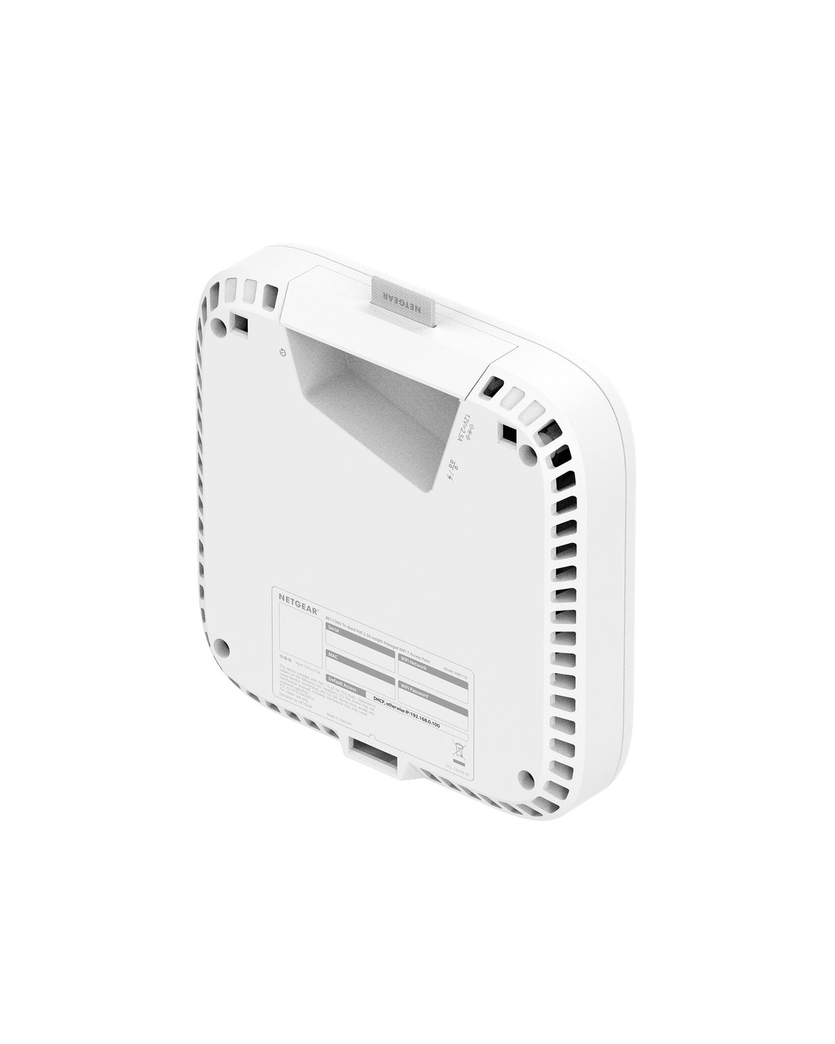 NETGEAR WBE718 9400 Mbit/s White Power over Ethernet (PoE)