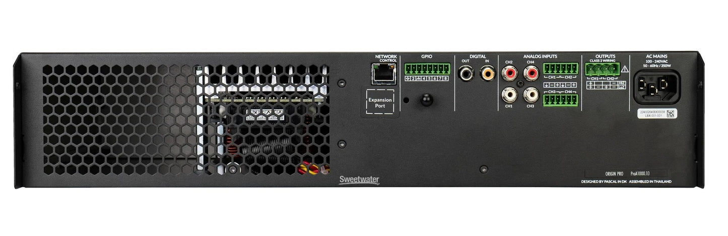 8x500W DSP Matrix Power Amplifier