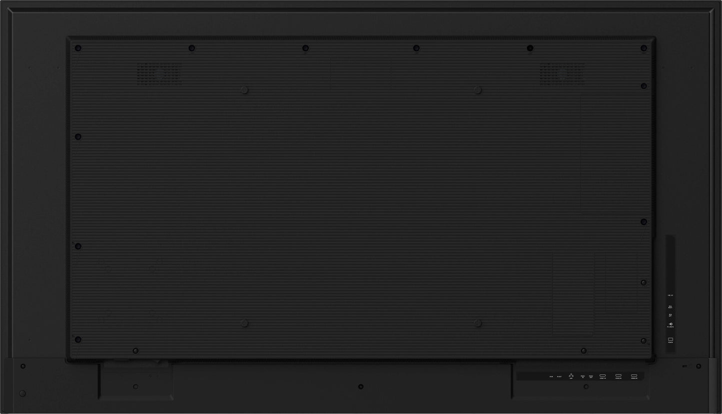iiyama 55" Professional Digital Signage display with 4K UHD resolution and 24/7 operating time