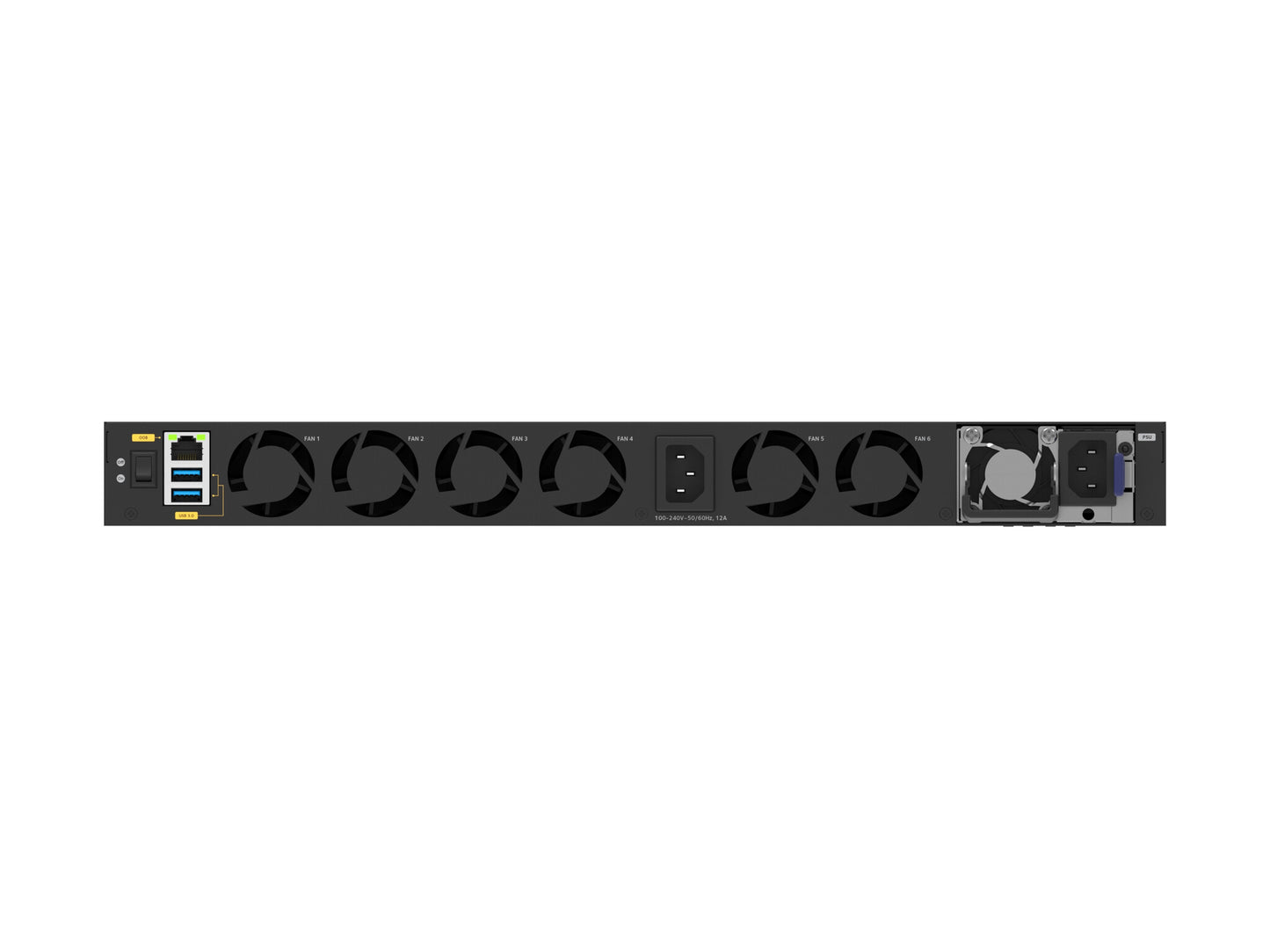 NETGEAR XSM4340V Managed L3 10G Ethernet (100/1000/10000) Power over Ethernet (PoE) 1U Black