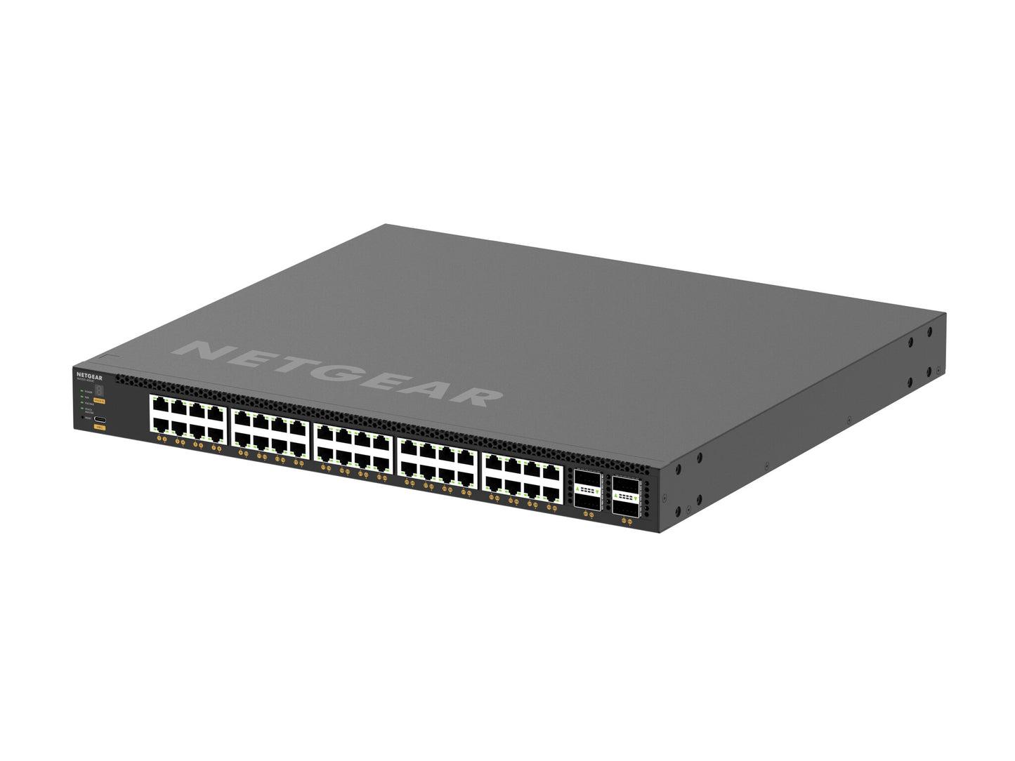 NETGEAR XSM4344C Managed L3 10G Ethernet (100/1000/10000) Power over Ethernet (PoE) 1U Black