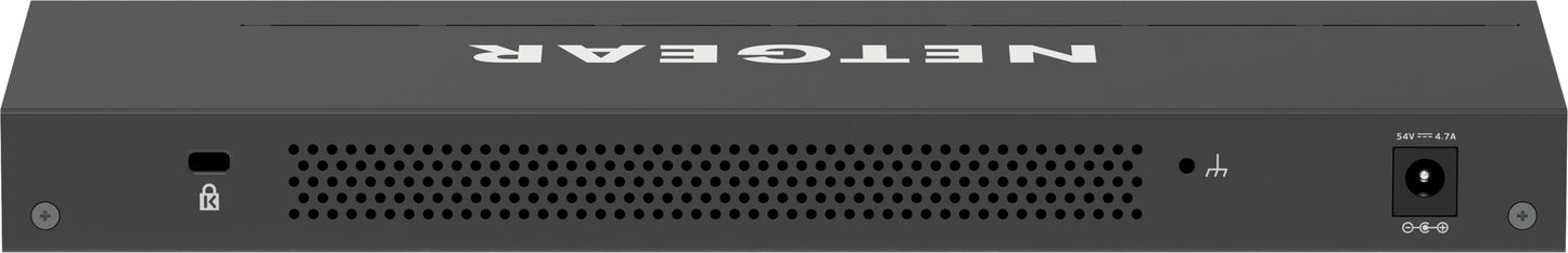 NETGEAR GS316EPP Managed Gigabit Ethernet (10/100/1000) Power over Ethernet (PoE) Black