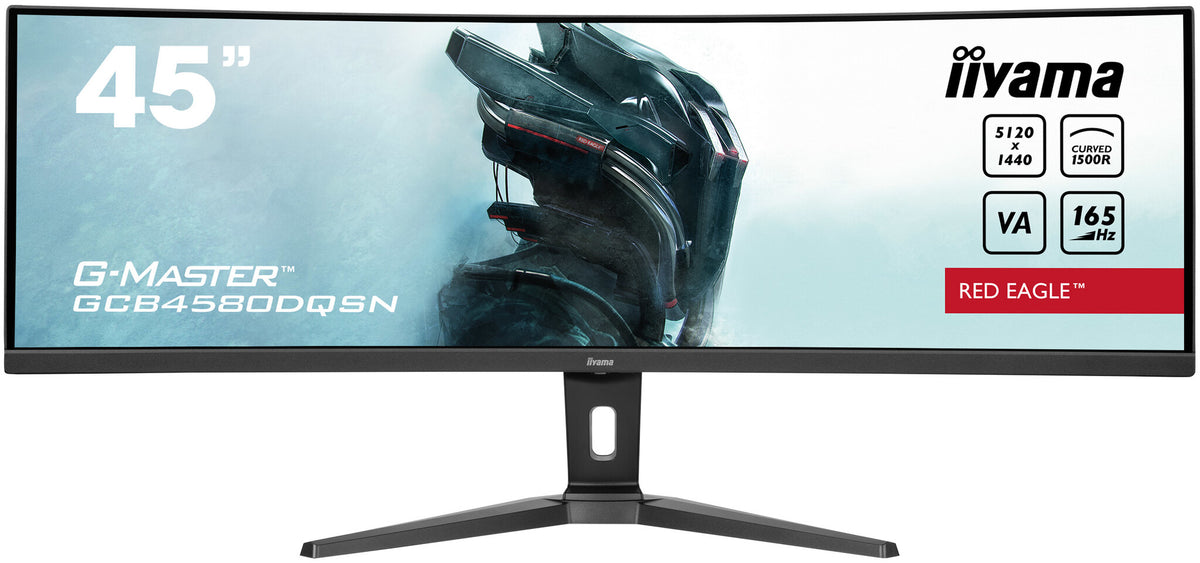 iiyama G-MASTER RED EAGLE CURVED computer monitor 113 cm (44.5") 5120 x 1440 pixels Dual QHD LED Black