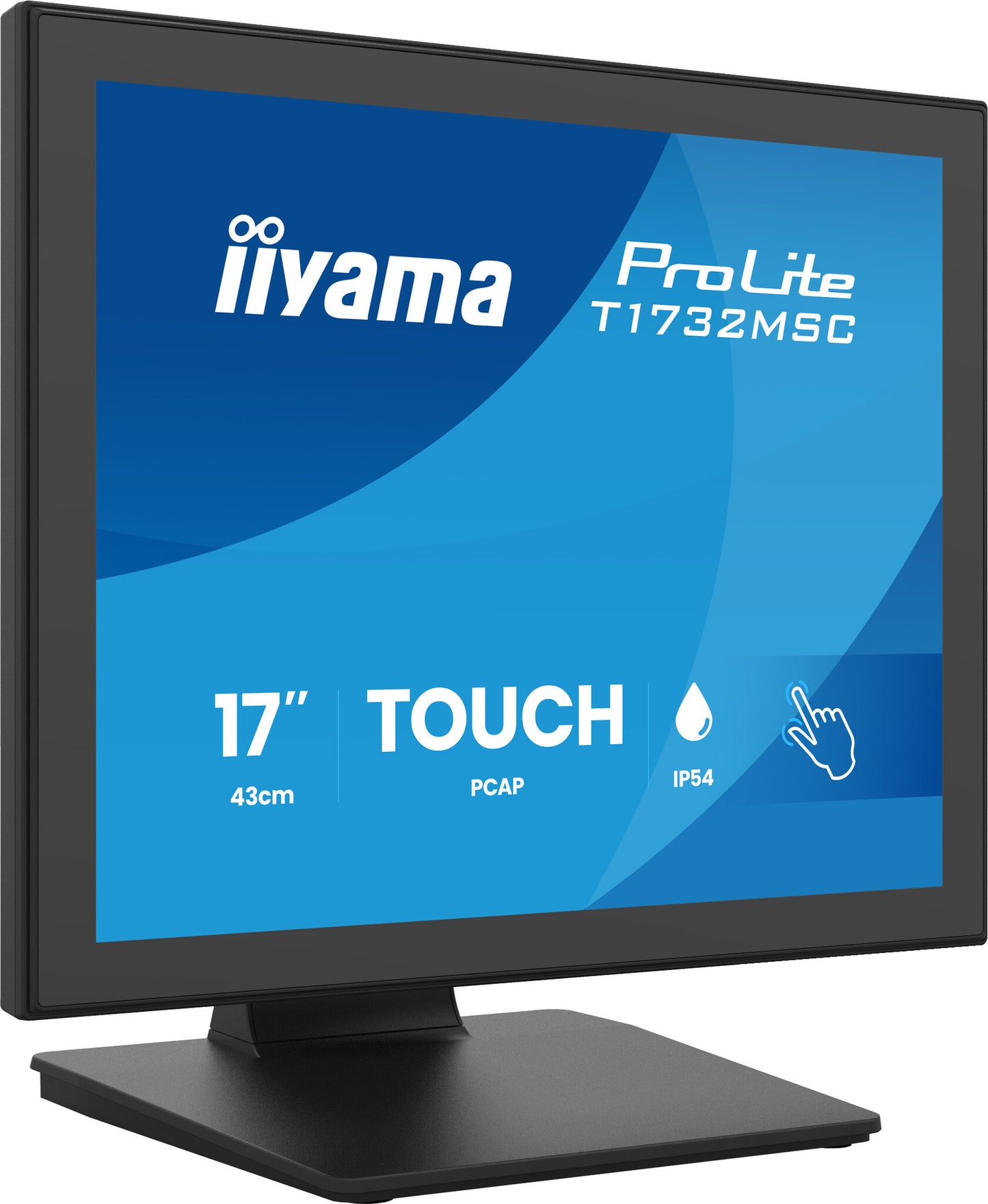 iiyama ProLite T1732MSC-B2S computer monitor 43.2 cm (17") 1280 x 1024 pixels SXGA LED Touchscreen Black