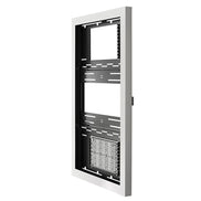 Chief ImpactTM On-Wall Kiosk - Portrait 55 Inch White