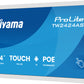 iiyama TW2424AS-W3P Signage Display Interactive flat panel 60.5 cm (23.8") LCD Wi-Fi 450 cd/m² Full HD White Touchscreen Built-in processor Android 24/7