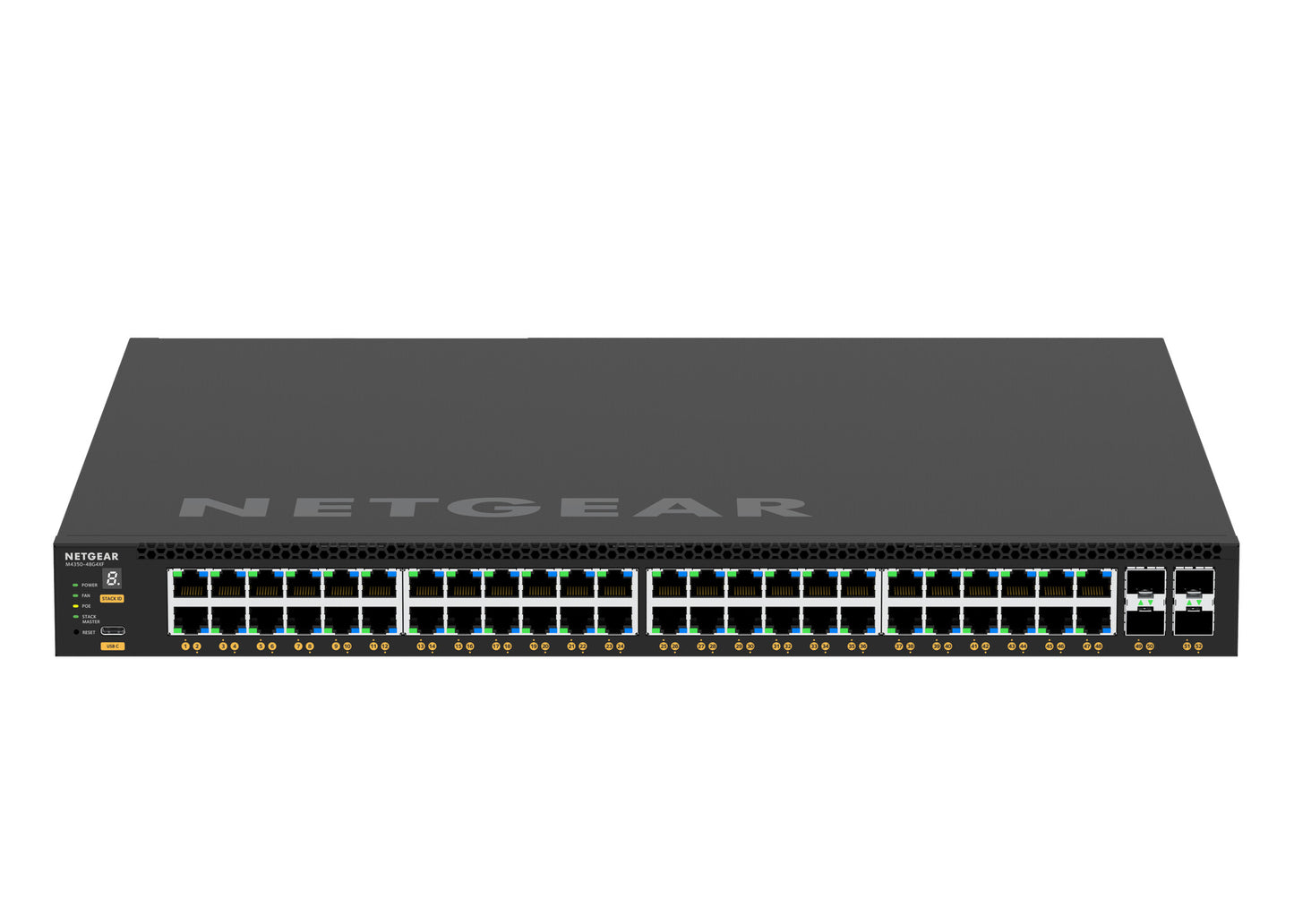 NETGEAR GSM4352 Managed L3 Gigabit Ethernet (10/100/1000) Power over Ethernet (PoE) 1U Black