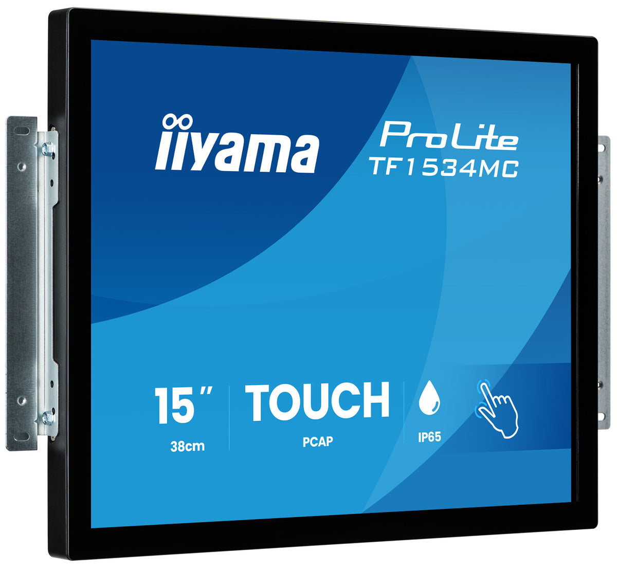 iiyama ProLite TF1534MC-B8X computer monitor 38.1 cm (15") 1024 x 768 pixels XGA LED Touchscreen Black