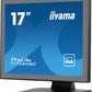 iiyama ProLite T1732MSC-B1SAG computer monitor 43.2 cm (17") 1280 x 1024 pixels Full HD LED Touchscreen Tabletop Black