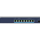 Netgear 8-Port Multi-Gigabit/10g Ethernet Ultra60 PoE++ Smart Managed Pro Switch with 2 SFP+ Ports (MS510TXUP)