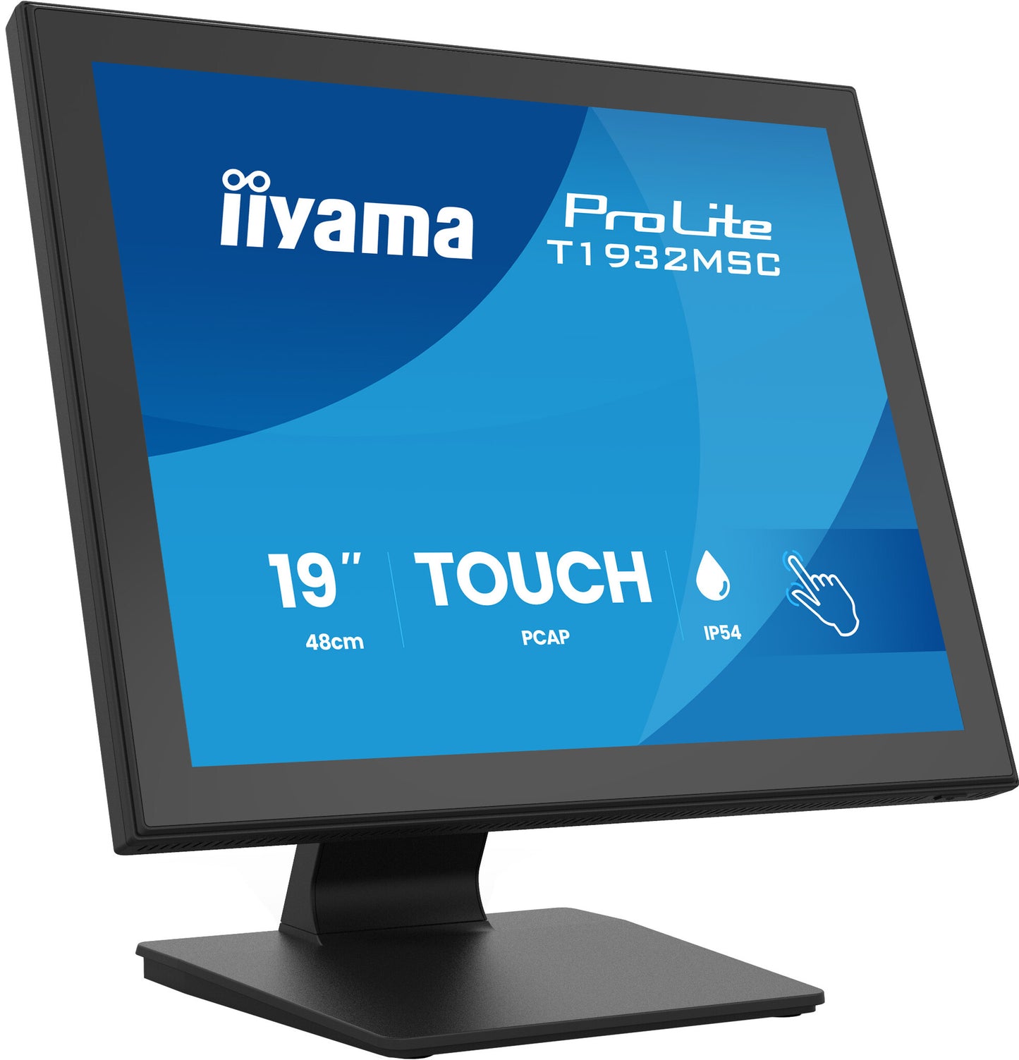iiyama ProLite T1932MSC-B2S computer monitor 48.3 cm (19") 1280 x 1024 pixels SXGA LED Touchscreen Black
