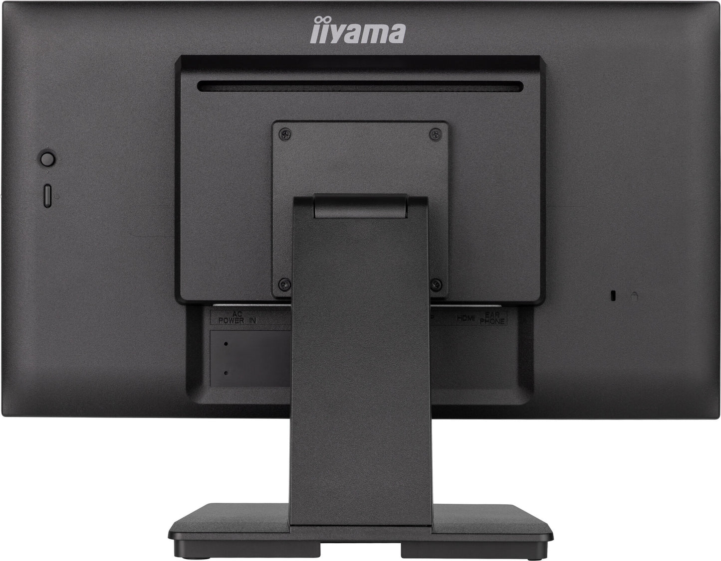 iiyama ProLite T2252MSC-B2AG computer monitor 54.6 cm (21.5") 1920 x 1080 pixels Full HD LCD Touchscreen Black