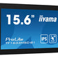 iiyama ProLite TF1633MSC-B1 computer monitor 39.6 cm (15.6") 1920 x 1080 pixels Full HD Touchscreen Black