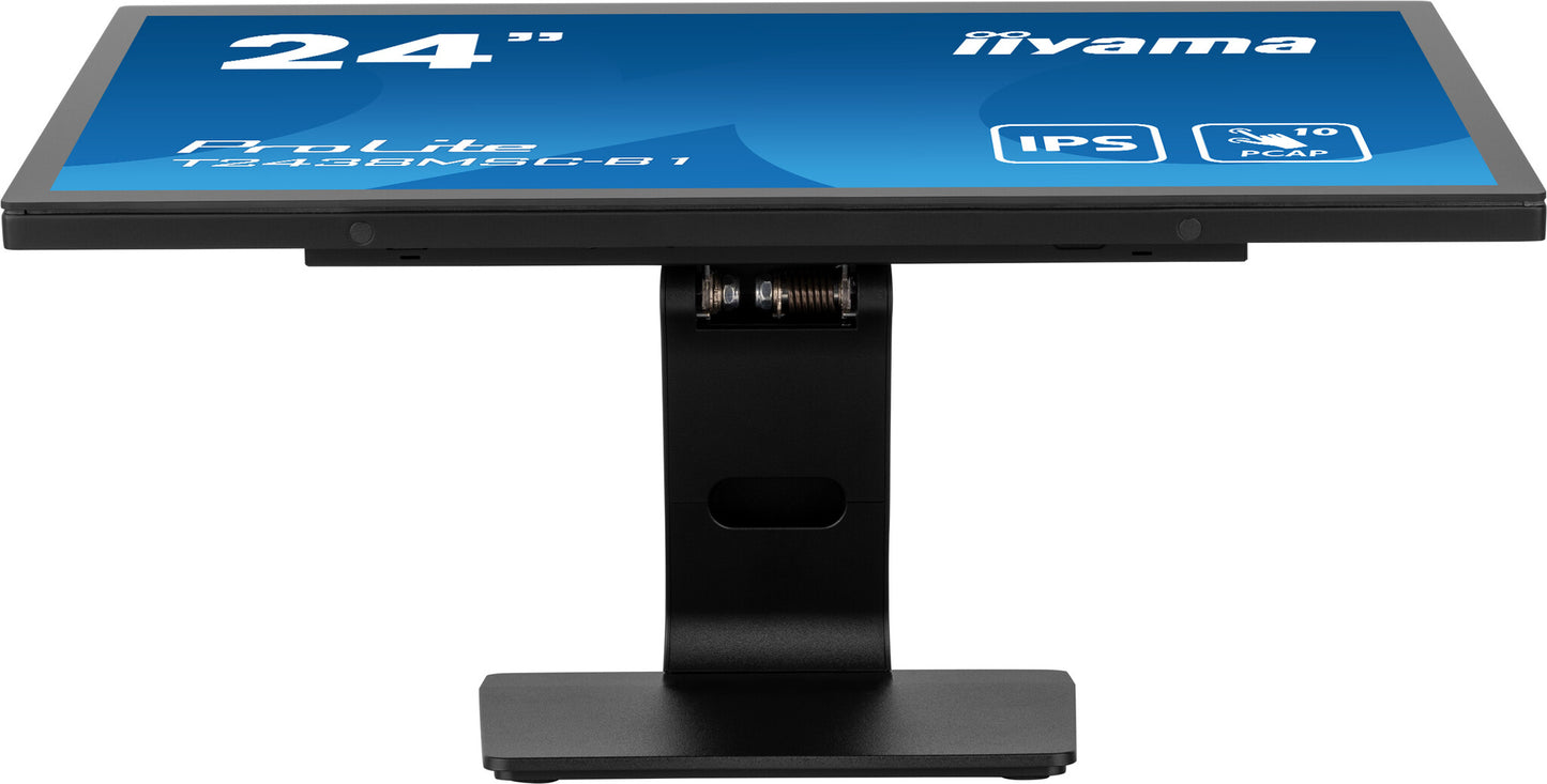 iiyama ProLite T2438MSC-B2 computer monitor 60.5 cm (23.8") 1920 x 1080 pixels Full HD LED Touchscreen Black