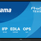 iiyama TE6513A-B3AG Signage Display Interactive flat panel 163.8 cm (64.5") LCD Wi-Fi 500 cd/m² 4K Ultra HD Black Touchscreen Built-in processor Android 24/7