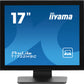 iiyama ProLite T1732MSC-B1SAG computer monitor 43.2 cm (17") 1280 x 1024 pixels Full HD LED Touchscreen Tabletop Black