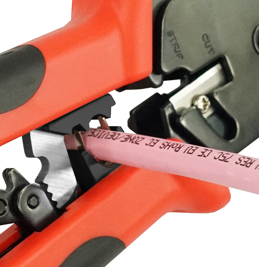 Simply45 S45-C101 cable crimper Crimping tool Black, Red