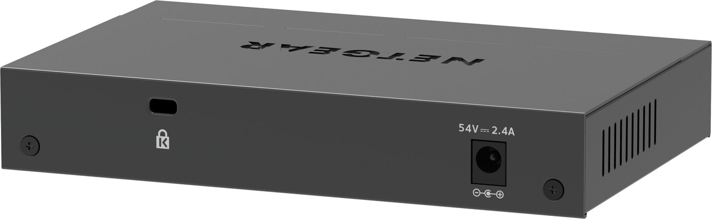 NETGEAR GS305EPP Managed L2/L3 Gigabit Ethernet (10/100/1000) Power over Ethernet (PoE) Black