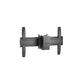 SINGLE CEILING MOUNT, LARGE, BLACK