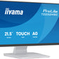 iiyama ProLite T2252MSC-W2AG computer monitor 54.5 cm (21.4") 1920 x 1080 pixels Full HD LCD Touchscreen White