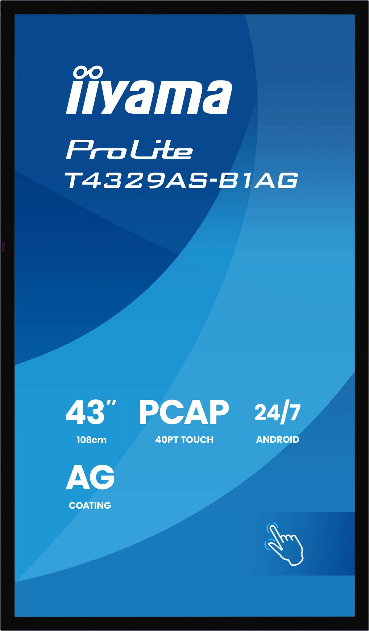 iiyama 43" All-in-One PCAP Interactive Display for Smart Collaboration Spaces