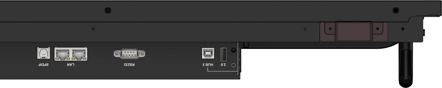 iiyama LH10552UWS-B1AG Signage Display Kiosk design 2.66 m (104.6") LCD Wi-Fi 500 cd/m² UltraWide 5K HD Black Built-in processor Android 24/7