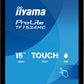 iiyama ProLite TF1534MC-B8X computer monitor 38.1 cm (15") 1024 x 768 pixels XGA LED Touchscreen Black