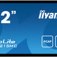 iiyama ProLite Open Frame PCAP 30-point touch monitor with equipped with a foam seal finish for seamless integration
