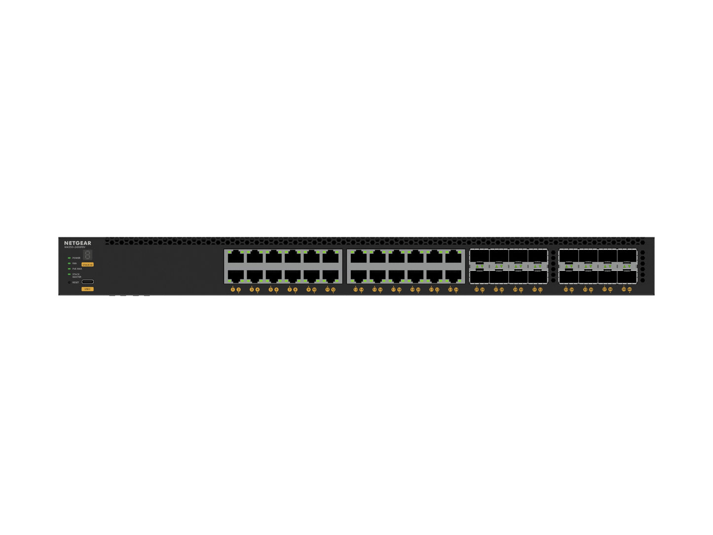 NETGEAR XSM4340V Managed L3 10G Ethernet (100/1000/10000) Power over Ethernet (PoE) 1U Black