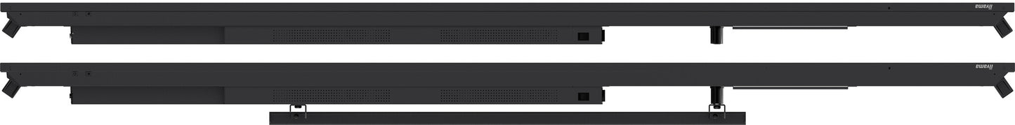 86" 3840x2160, UHD IPS panel, Haze 25% 500cd/m², Landscape and Portrait, Speakers 2x 10W, 3x HDMI, U