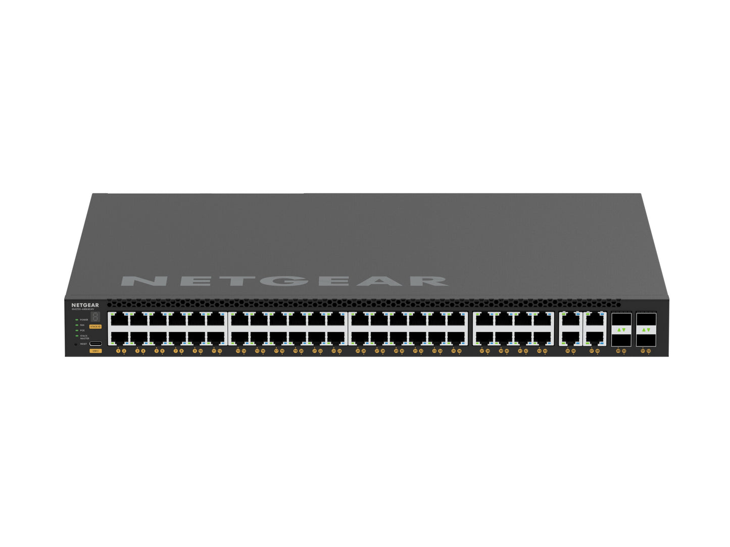 NETGEAR MSM4352 Managed L3 2.5G Ethernet (100/1000/2500) Power over Ethernet (PoE) 1U Black