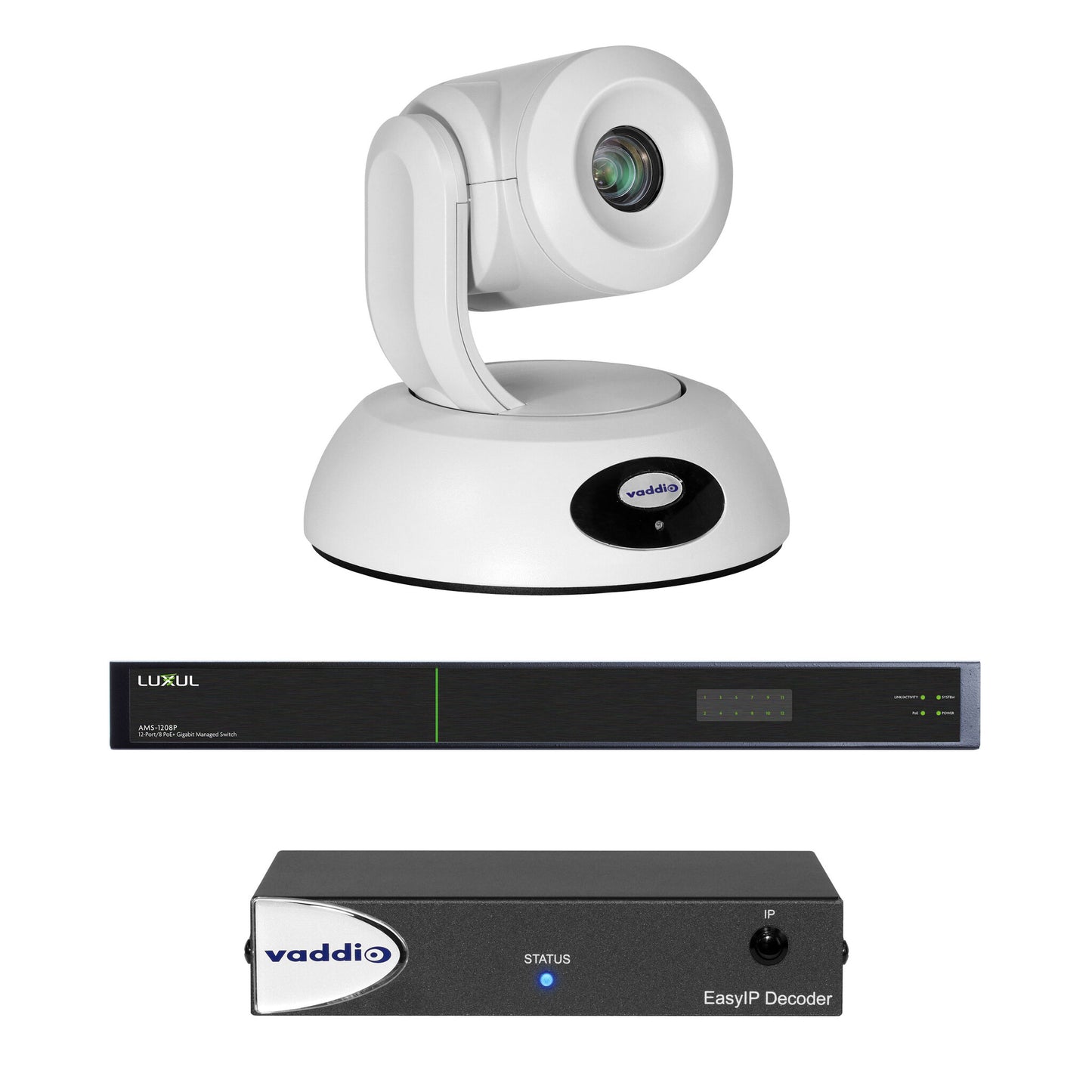 Vaddio EasyIP 20 Base Kit with Professional IP PTZ Camera