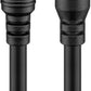 DC Extension Cable (5,5x2,5mm) 10 m, Black