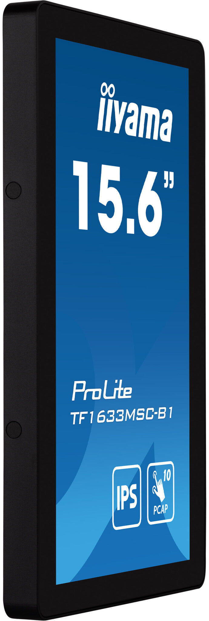 iiyama ProLite 15.6" PCAP 10 points multi-touch open frame monitor with edge-to-edge glass and IPS panel technology