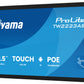 iiyama TW2223AS-B3P Signage Display Interactive flat panel 54.6 cm (21.5") Wi-Fi 450 cd/m² Full HD Black Touchscreen Built-in processor Android 24/7