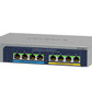 Netgear 8-port Ultra60 PoE++ Multi-Gigabit (2.5G) Ethernet Plus Switch