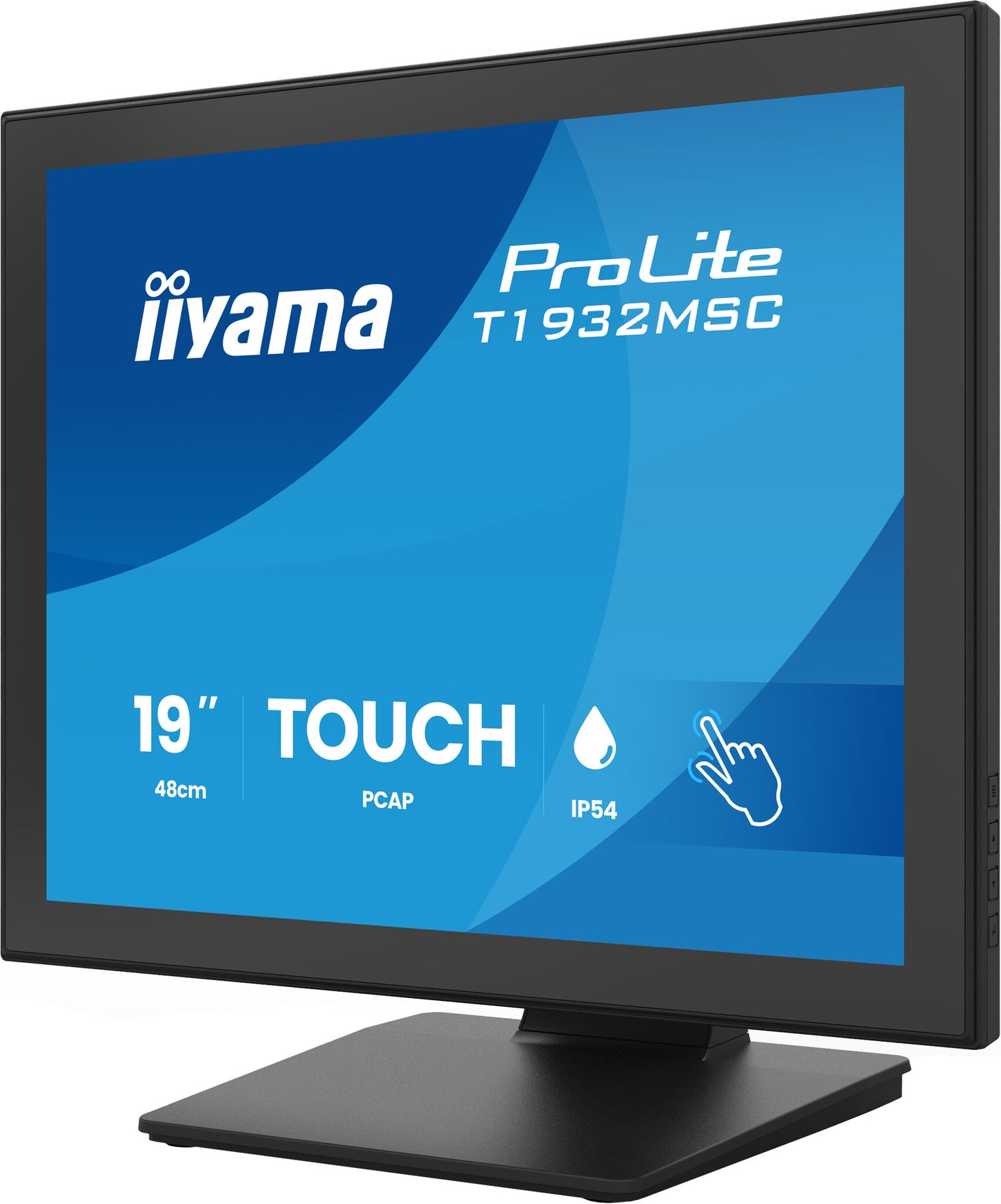 iiyama ProLite T1932MSC-B2S computer monitor 48.3 cm (19") 1280 x 1024 pixels SXGA LED Touchscreen Black