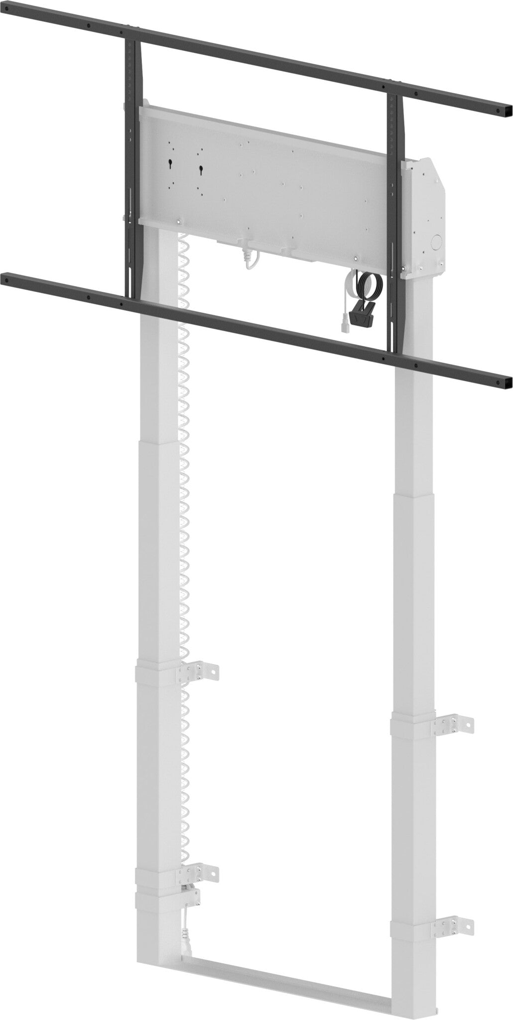 iiyama MD-WLIFT2031-W1 monitor mount / stand 2.67 m (105") Floor White