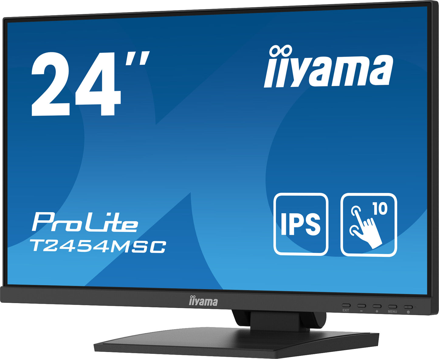 24" InCell PCAP 10P Touch, Anti Glare 25% Haze, 1920x1080, IPS-panel, Slim Bezel, Speakers, DisplayP