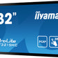iiyama ProLite Open Frame PCAP 30-point touch monitor with equipped with a foam seal finish for seamless integration