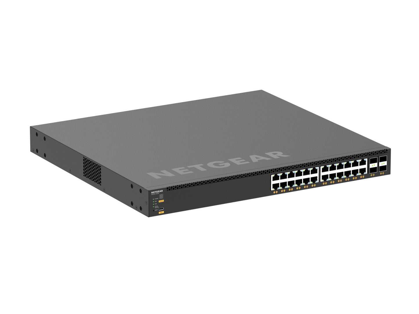 NETGEAR XSM4328CV Managed L3 10G Ethernet (100/1000/10000) Power over Ethernet (PoE) 1U Black