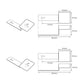 Nexmosphere Pricetag holder, high, long (package 10pcs)