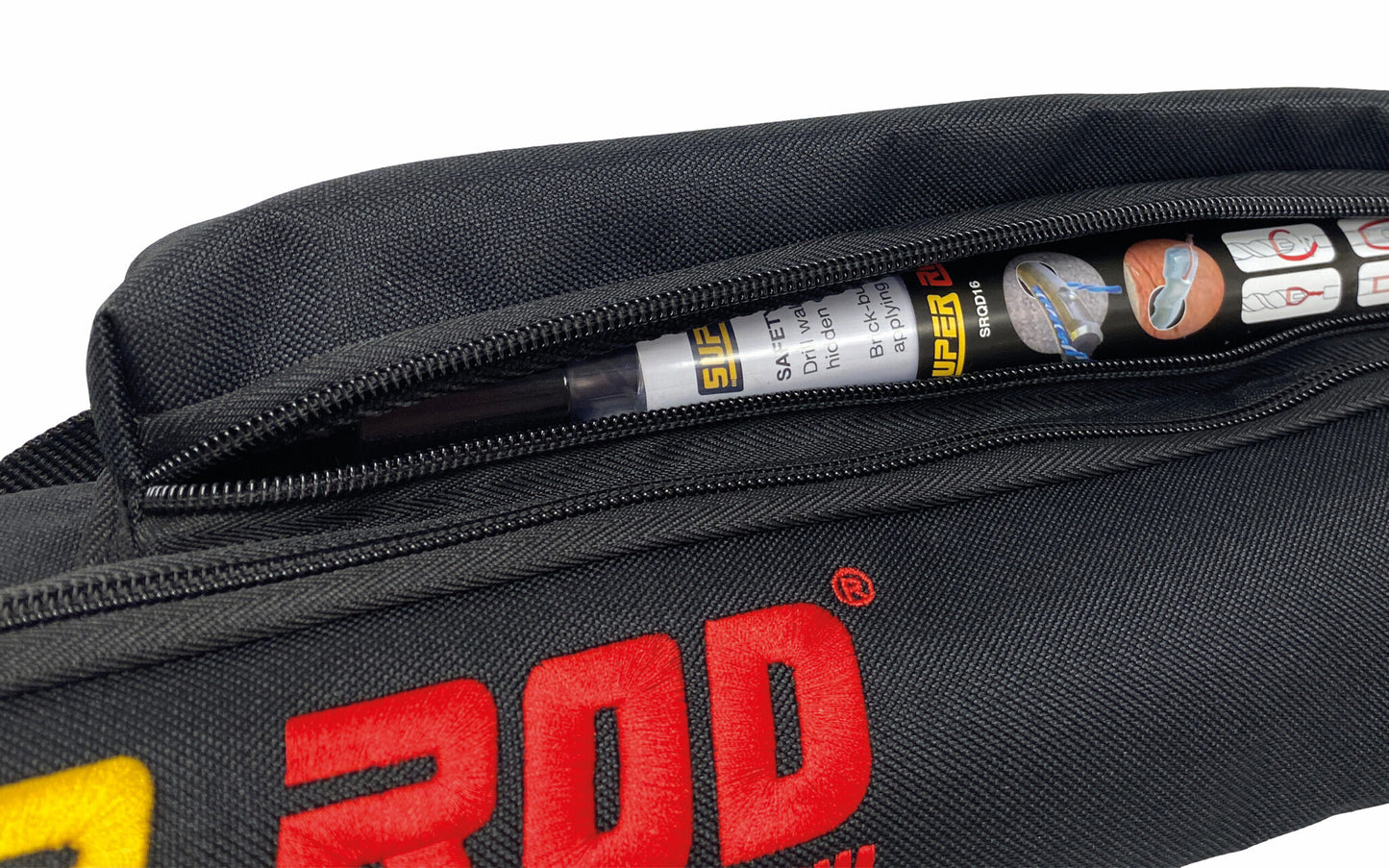 Super Rod Carry Case with Red & Yellow logo