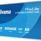 iiyama LH6581UHSG-1AG Signage Display Digital signage flat panel 163.8 cm (64.5") Wi-Fi 500 cd/m² 4K Ultra HD White Built-in processor Android 24/7