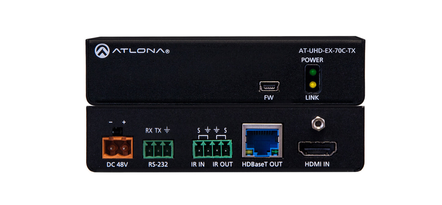 UHD HDMI Transmitter w/IR and RS232