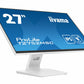 iiyama ProLite T2752MSC-W1 computer monitor 68.6 cm (27") 1920 x 1080 pixels Full HD LED Touchscreen White