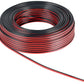 Goobay Speaker Cable, red-black, OFC CU, 100 m spool, diameter 2 x 2.5 mm2, Eca