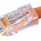 Simply45 S45-1700 wire connector RJ45 Red, Transparent