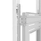 Chief ImpactTM Floor Mounted Kiosk, Portrait 55" White
